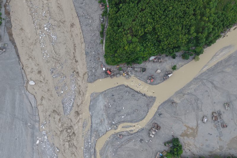 Confluence of Betrawati and Trishuli